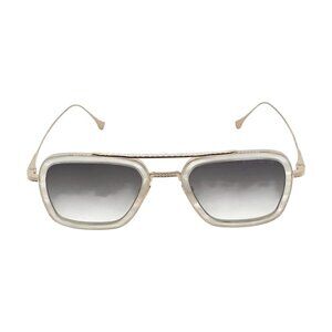 Dita Flight Sunglasses in Gold and Gray transperent